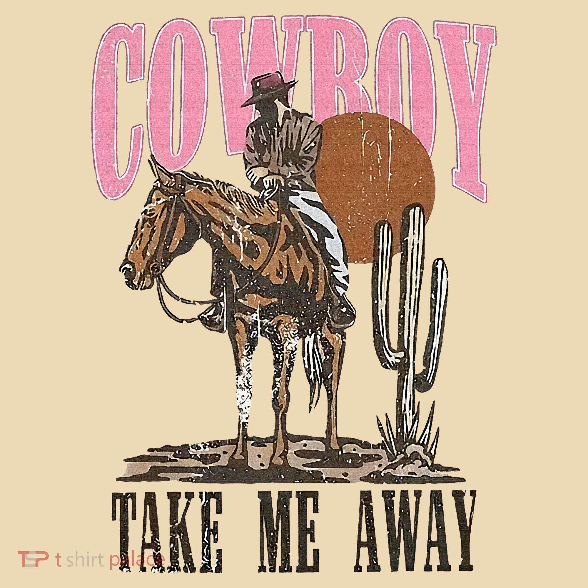 Cowboy Take Me Away Tote Bag