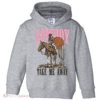 Cowboy Take Me Away Toddler Hoodie thumb 0