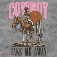 Cowboy Take Me Away Toddler Hoodie thumb 2