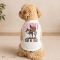 Cowboy Take Me Away Doggie Tank thumb 2
