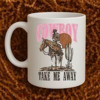 Cowboy Take Me Away Coffee Mug thumb 2
