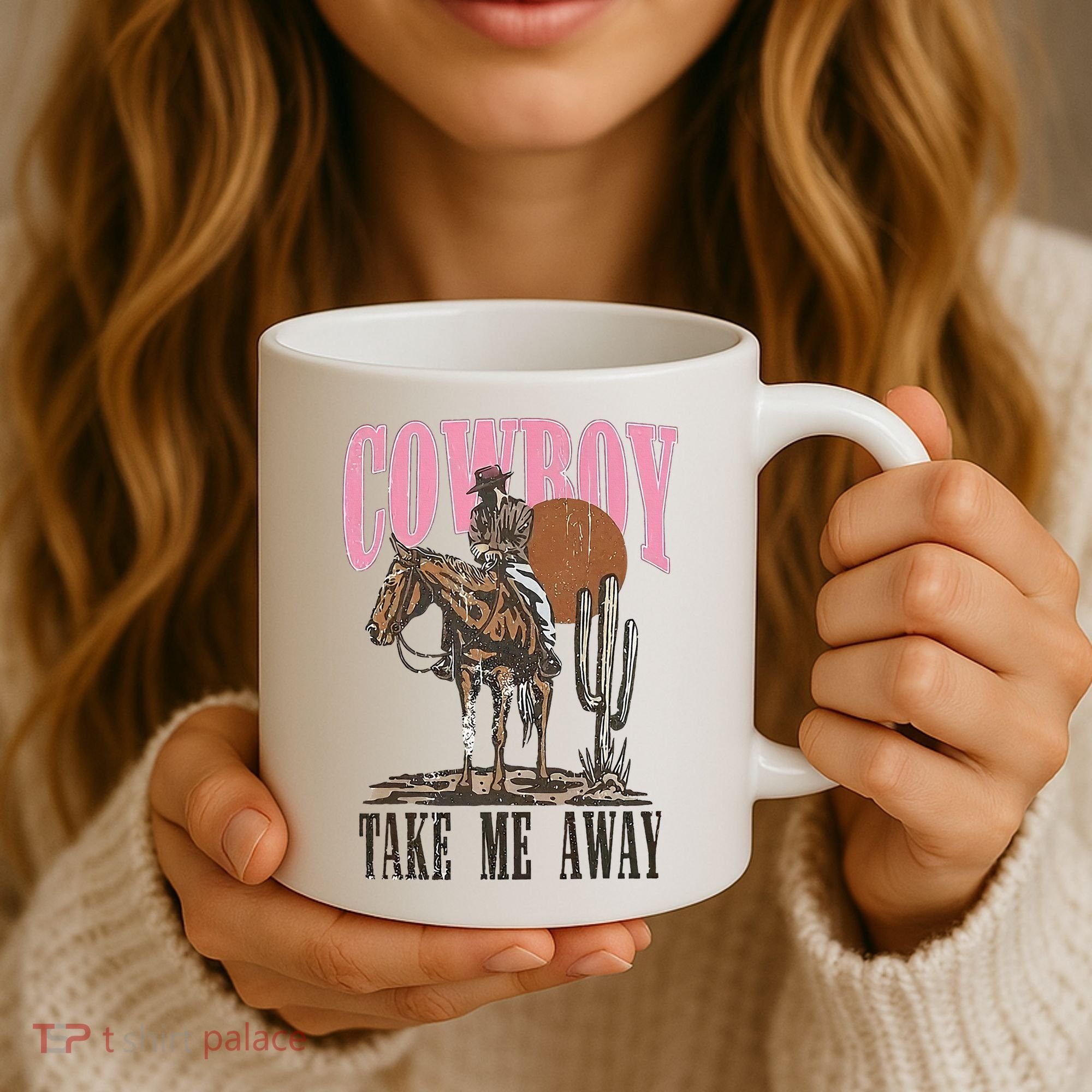 Cowboy Take Me Away Coffee Mug