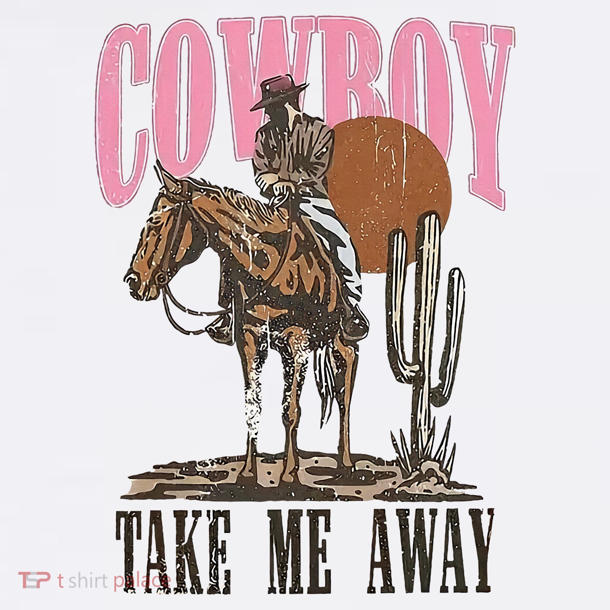 Cowboy Take Me Away Mousepad