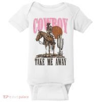 Cowboy Take Me Away Baby Bodysuit thumb 0