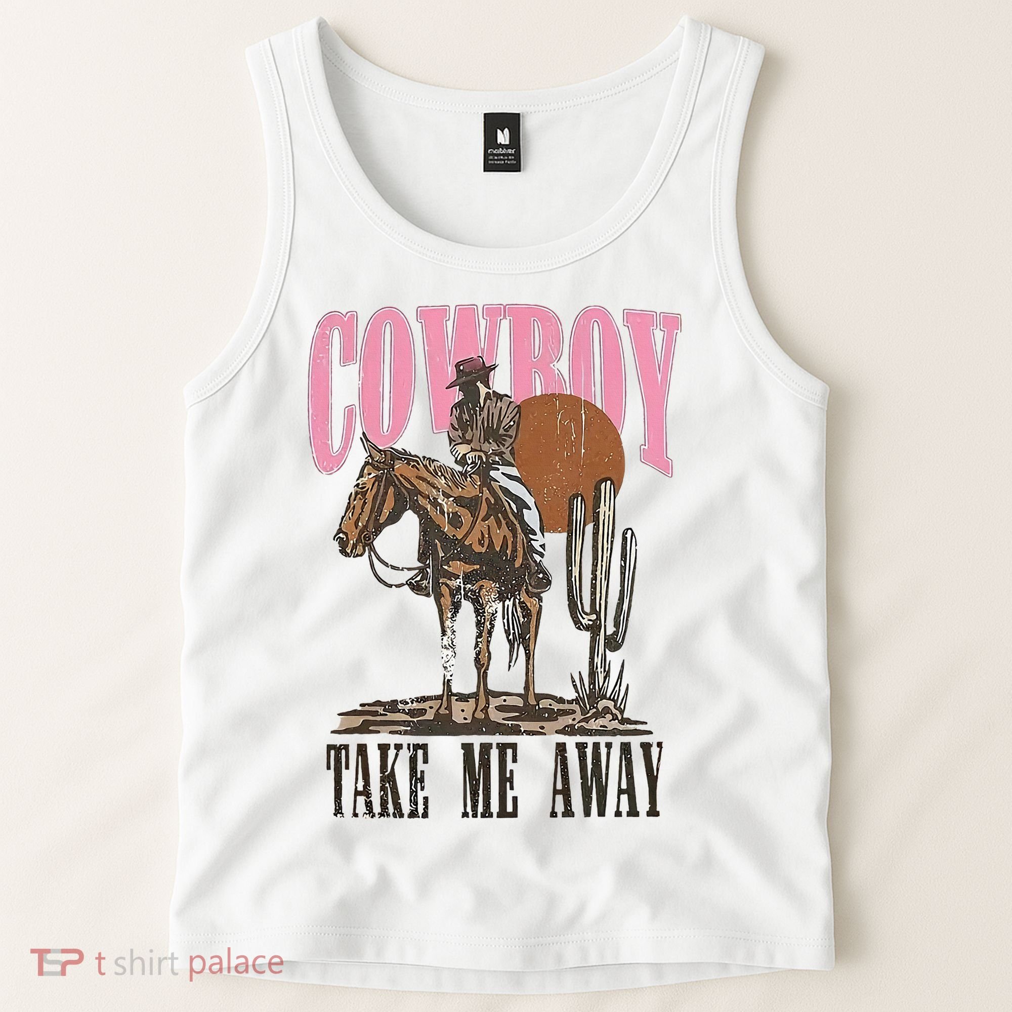 Cowboy Take Me Away Tank Top