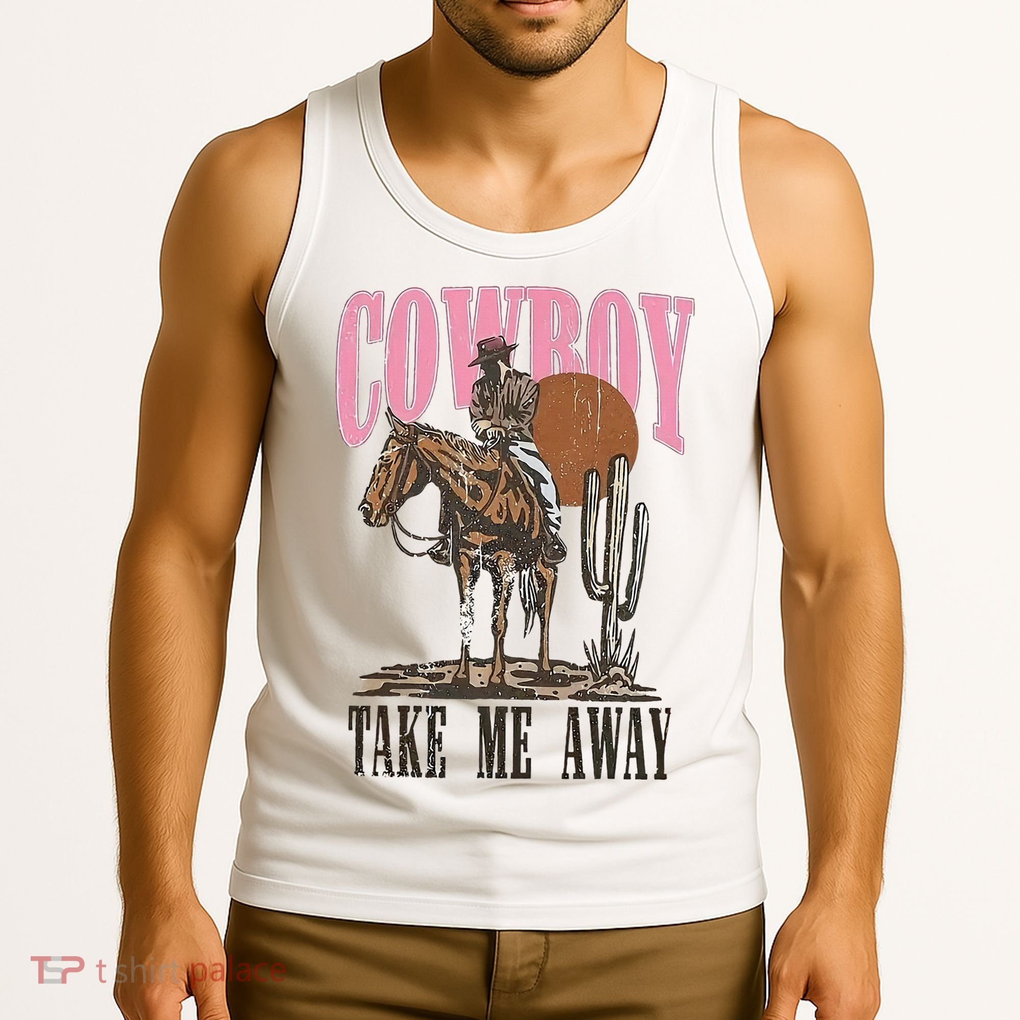 Cowboy Take Me Away Tank Top
