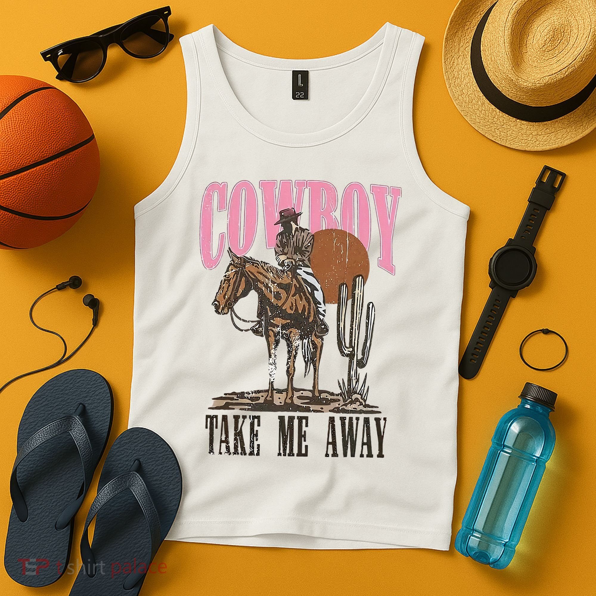 Cowboy Take Me Away Tank Top
