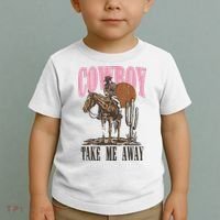 Cowboy Take Me Away Toddler T-Shirt thumb 2