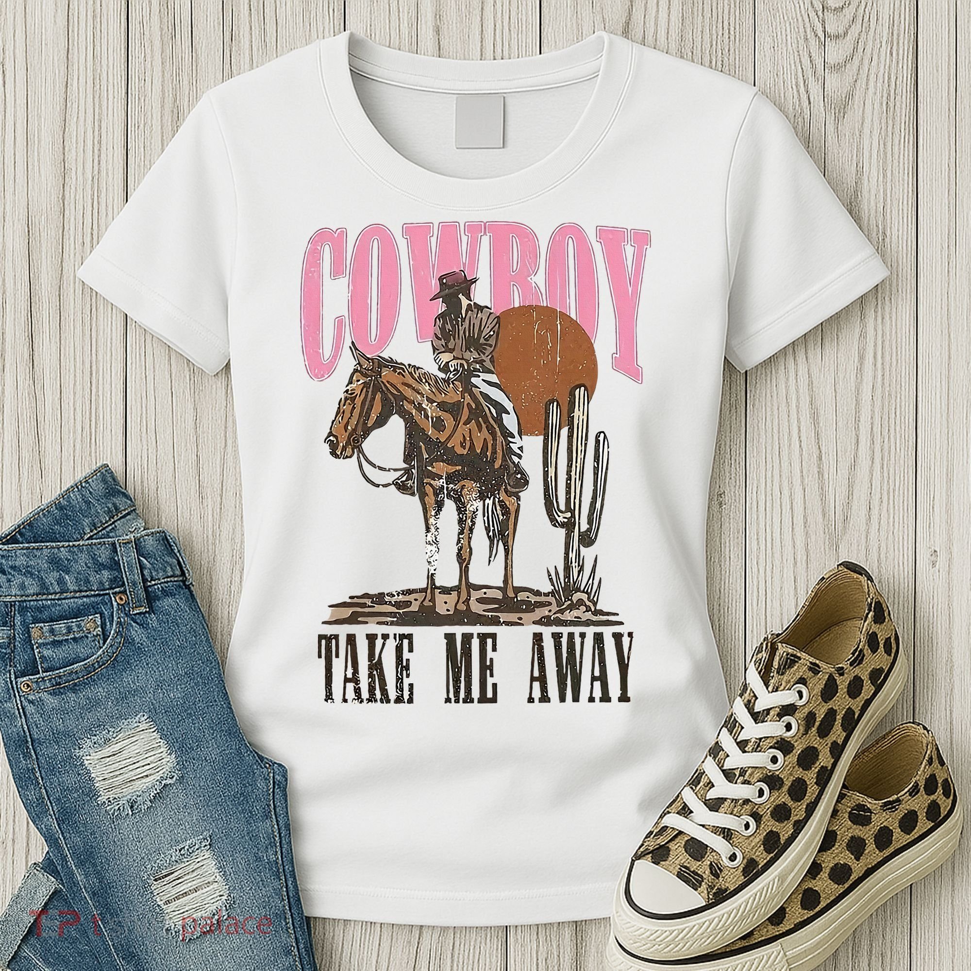 Cowboy Take Me Away Women's T-Shirt