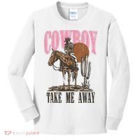 Cowboy Take Me Away Kids Long Sleeve Shirt thumb 0