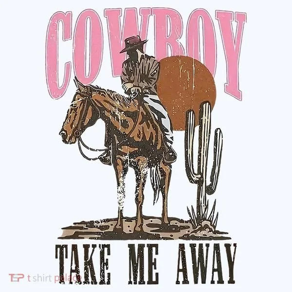 Cowboy Take Me Away Kids T-Shirt