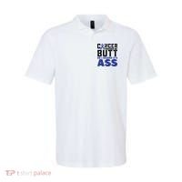 Cancer Touched My Butt So I Kicked Its Ass Funny Colon Cancer Awareness Polo thumb 0