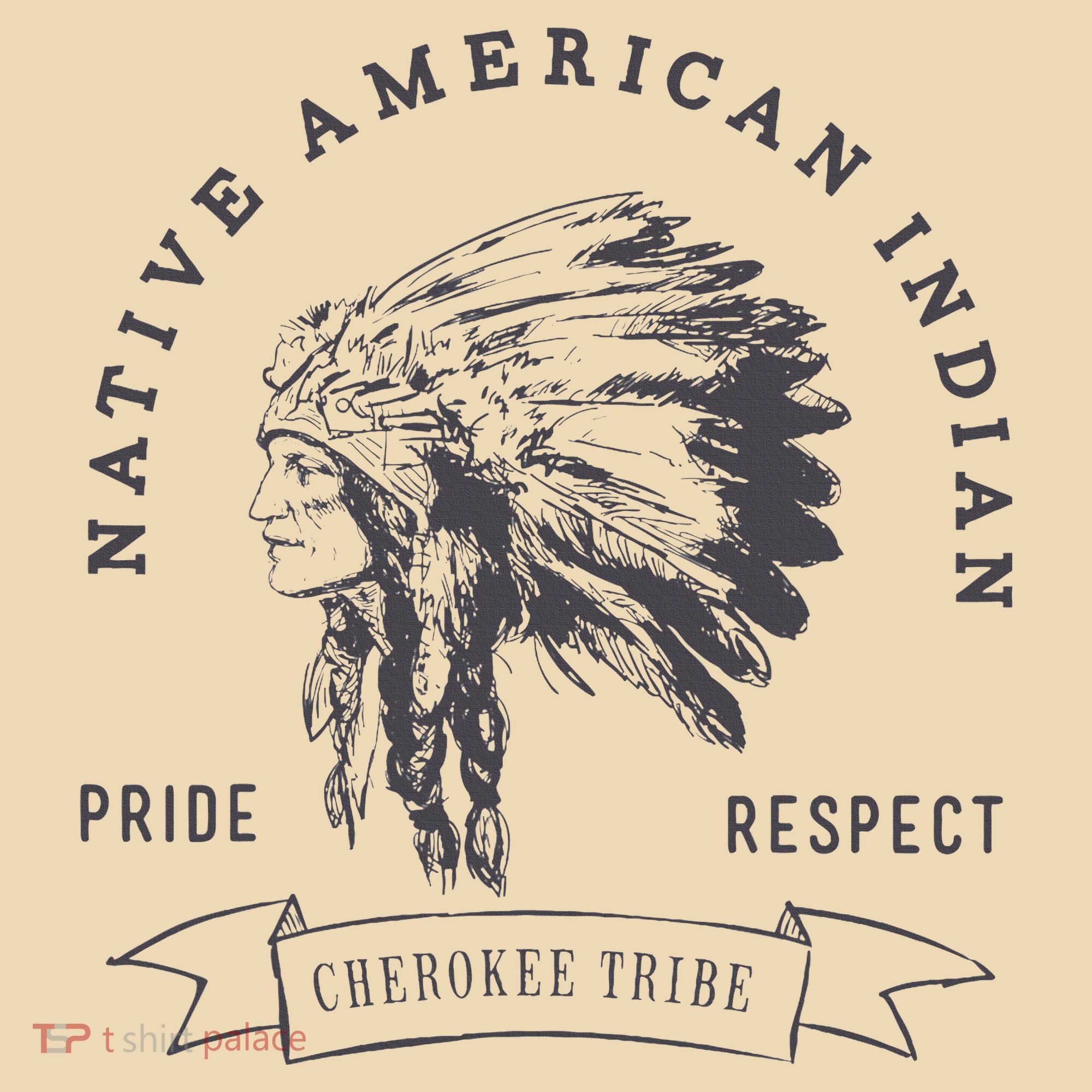 Cherokee Tribe Native American Indian Pride Respect Tote Bag