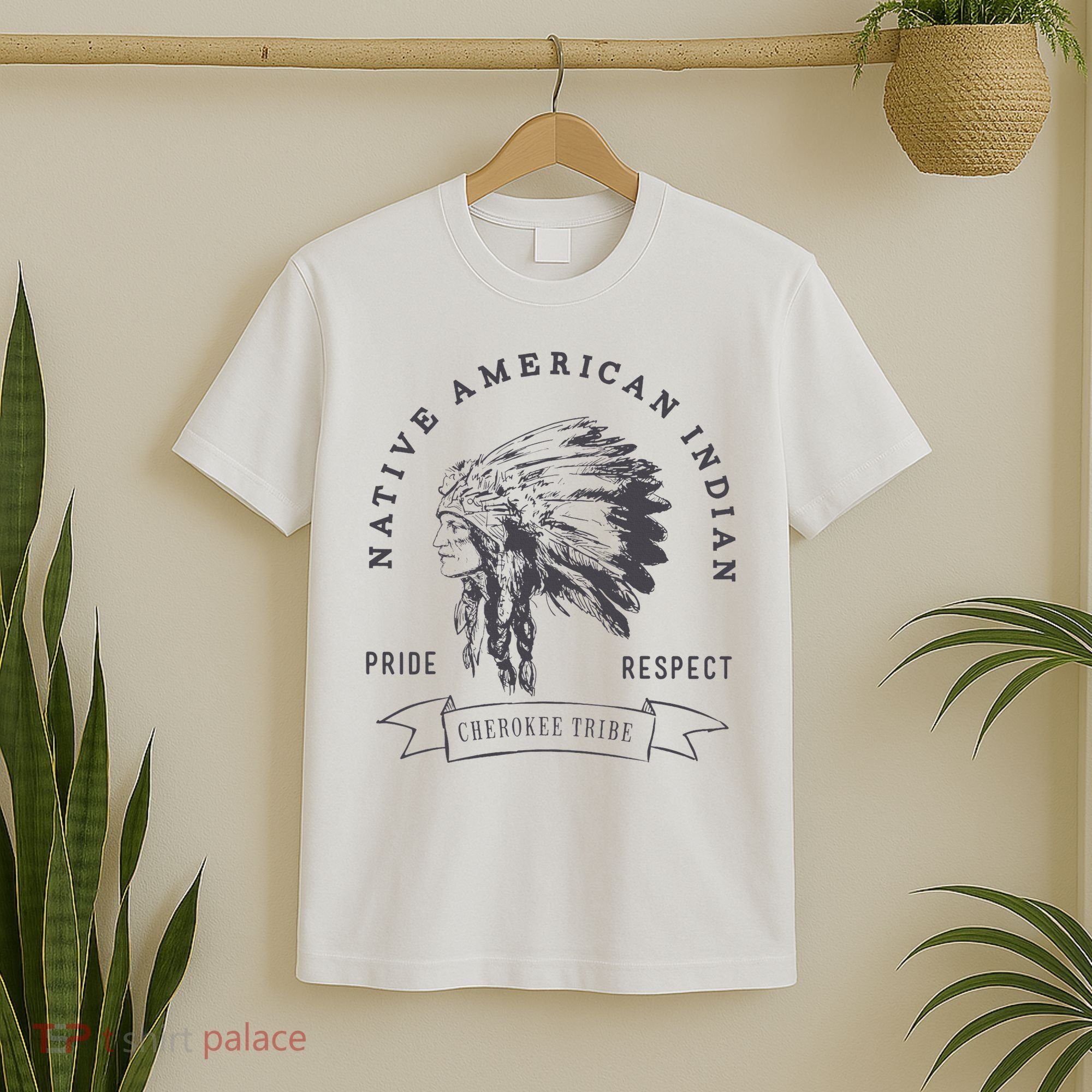 Cherokee Tribe Native American Indian Pride Respect T-Shirt