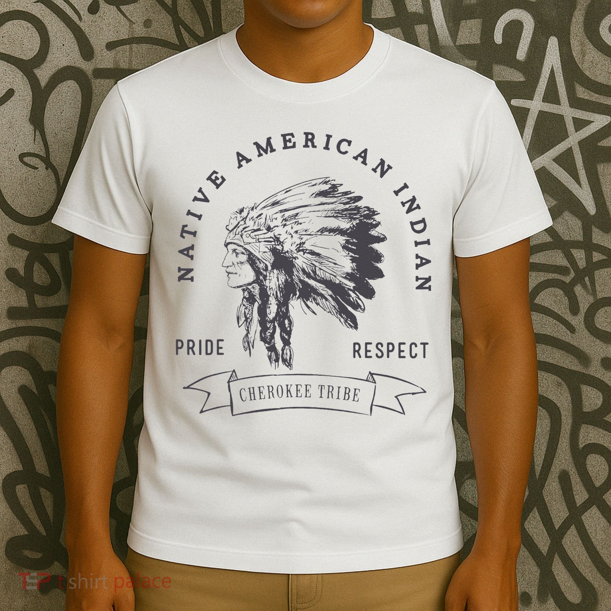 Cherokee Tribe Native American Indian Pride Respect T-Shirt