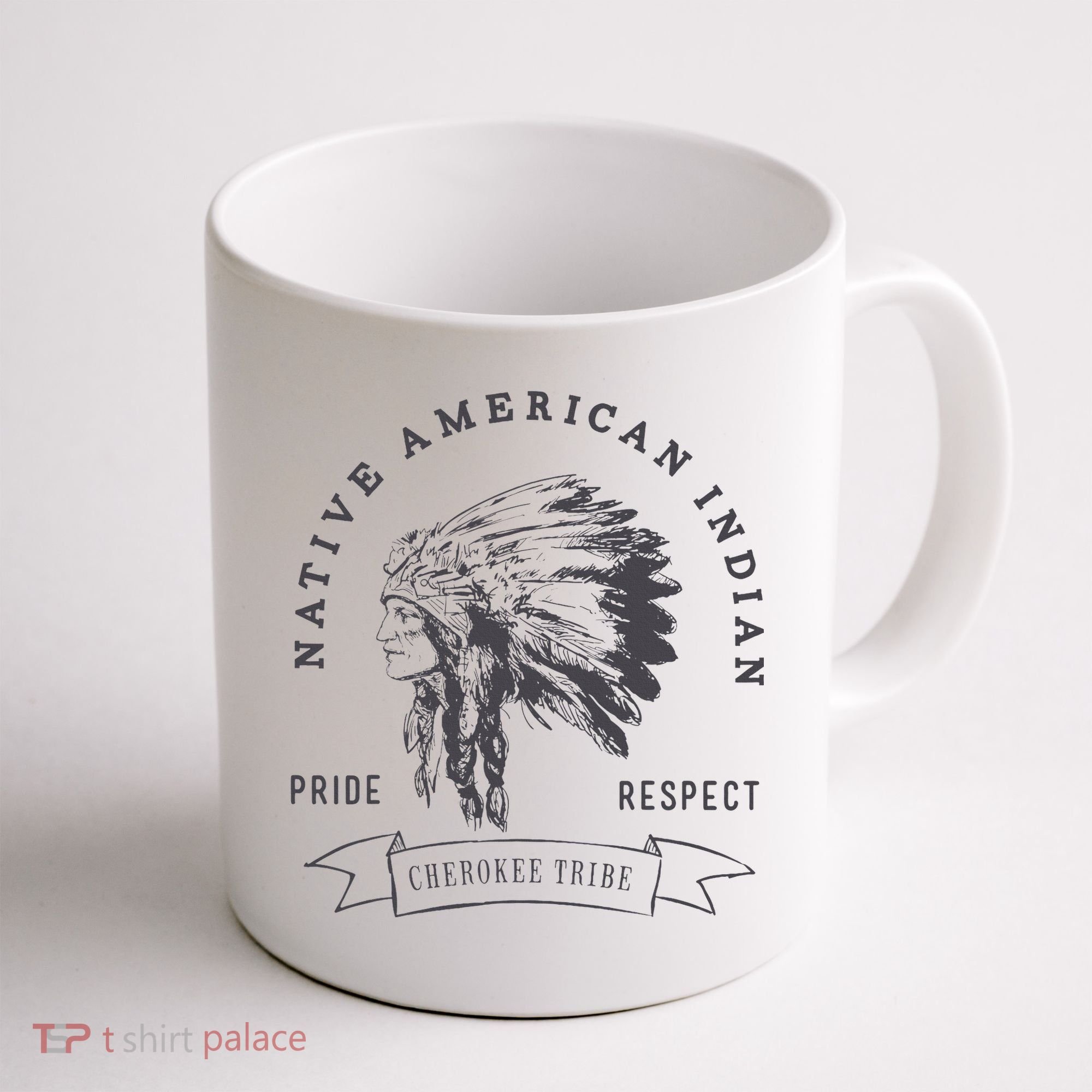 Cherokee Tribe Native American Indian Pride Respect Coffee Mug