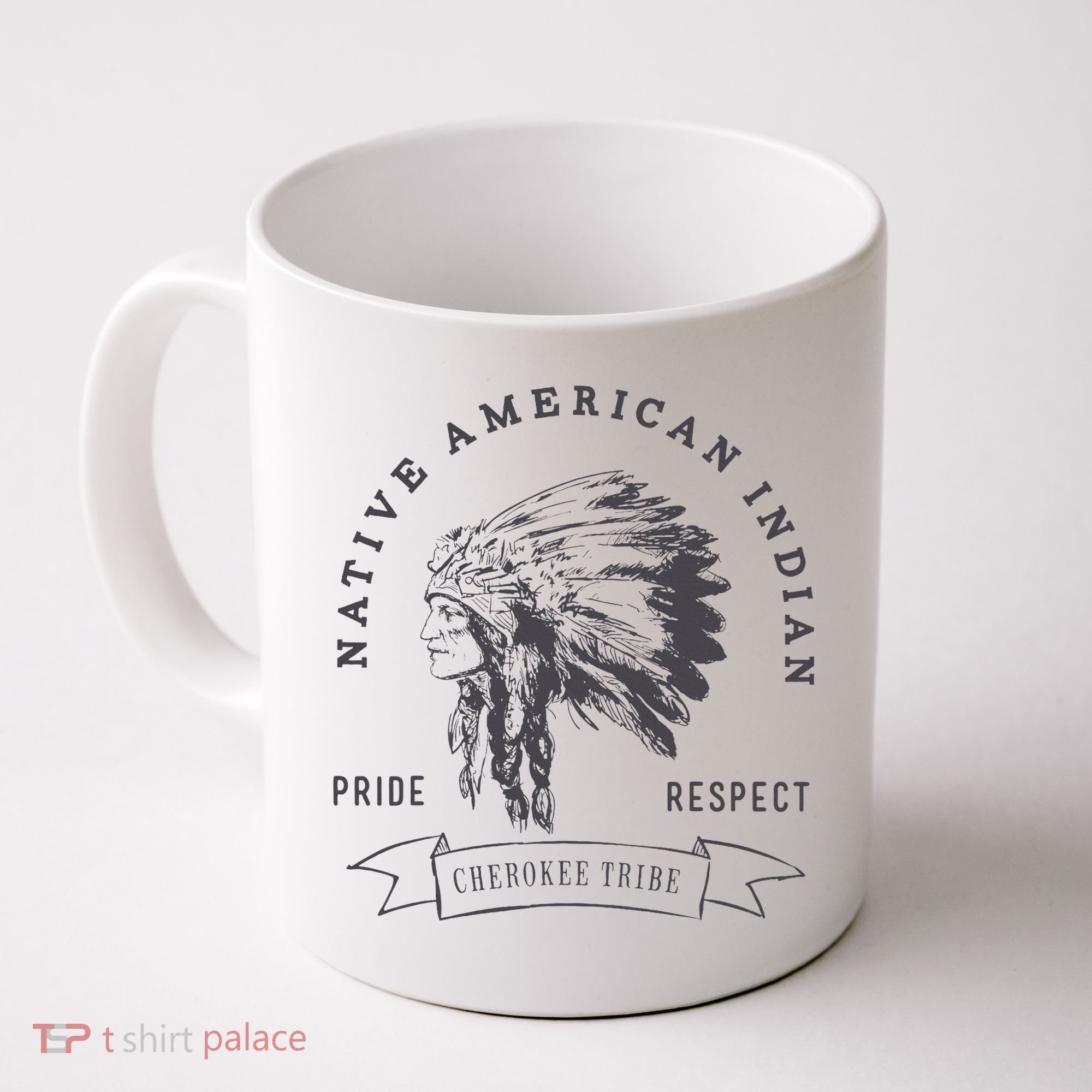 Cherokee Tribe Native American Indian Pride Respect Coffee Mug