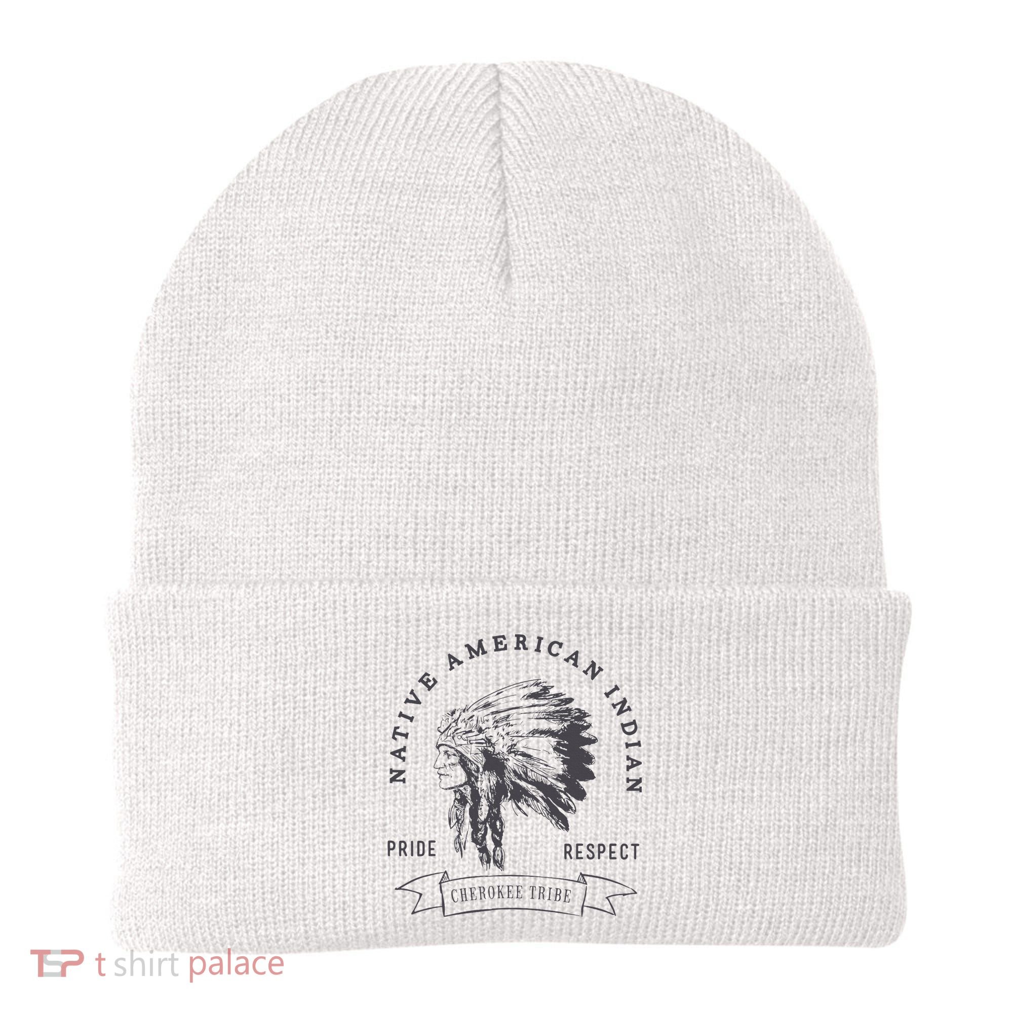 Cherokee Tribe Native American Indian Pride Respect Beanie