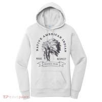 Cherokee Tribe Native American Indian Pride Respect Women's Hoodie thumb 0
