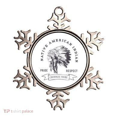 Cherokee Tribe Native American Indian Pride Respect Ornament