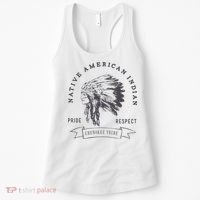 Cherokee Tribe Native American Indian Pride Respect Women's Tank Top thumb 0