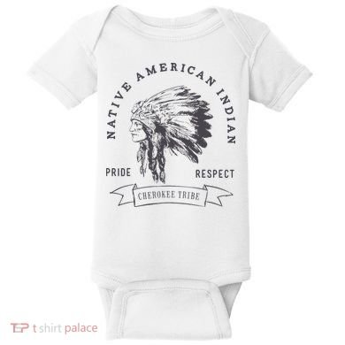 Cherokee Tribe Native American Indian Pride Respect Baby Bodysuit
