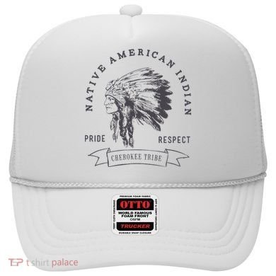 Cherokee Tribe Native American Indian Pride Respect Hat