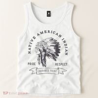 Cherokee Tribe Native American Indian Pride Respect Tank Top thumb 2