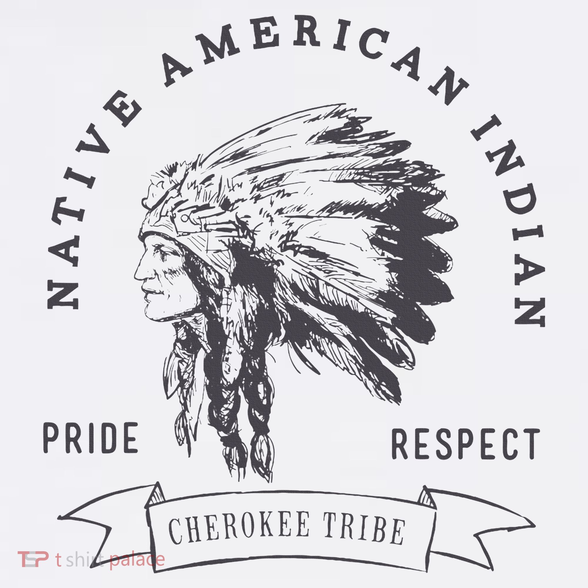 Cherokee Tribe Native American Indian Pride Respect Tank Top