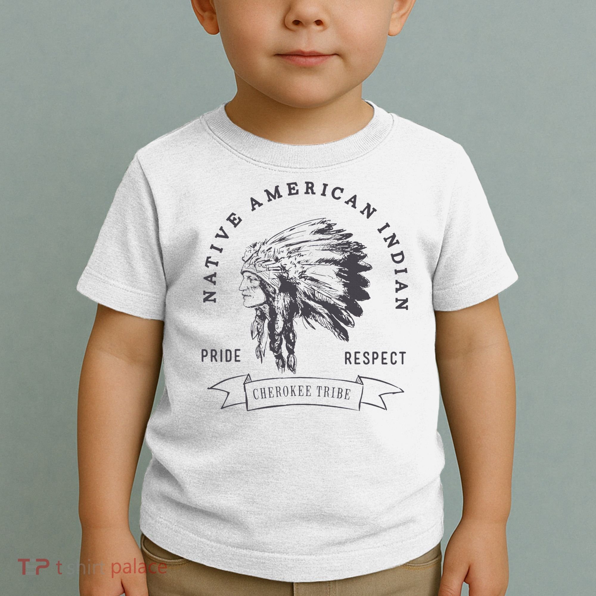 Cherokee Tribe Native American Indian Pride Respect Toddler T-Shirt