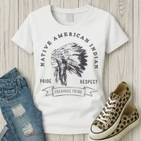 Cherokee Tribe Native American Indian Pride Respect Women's T-Shirt thumb 3
