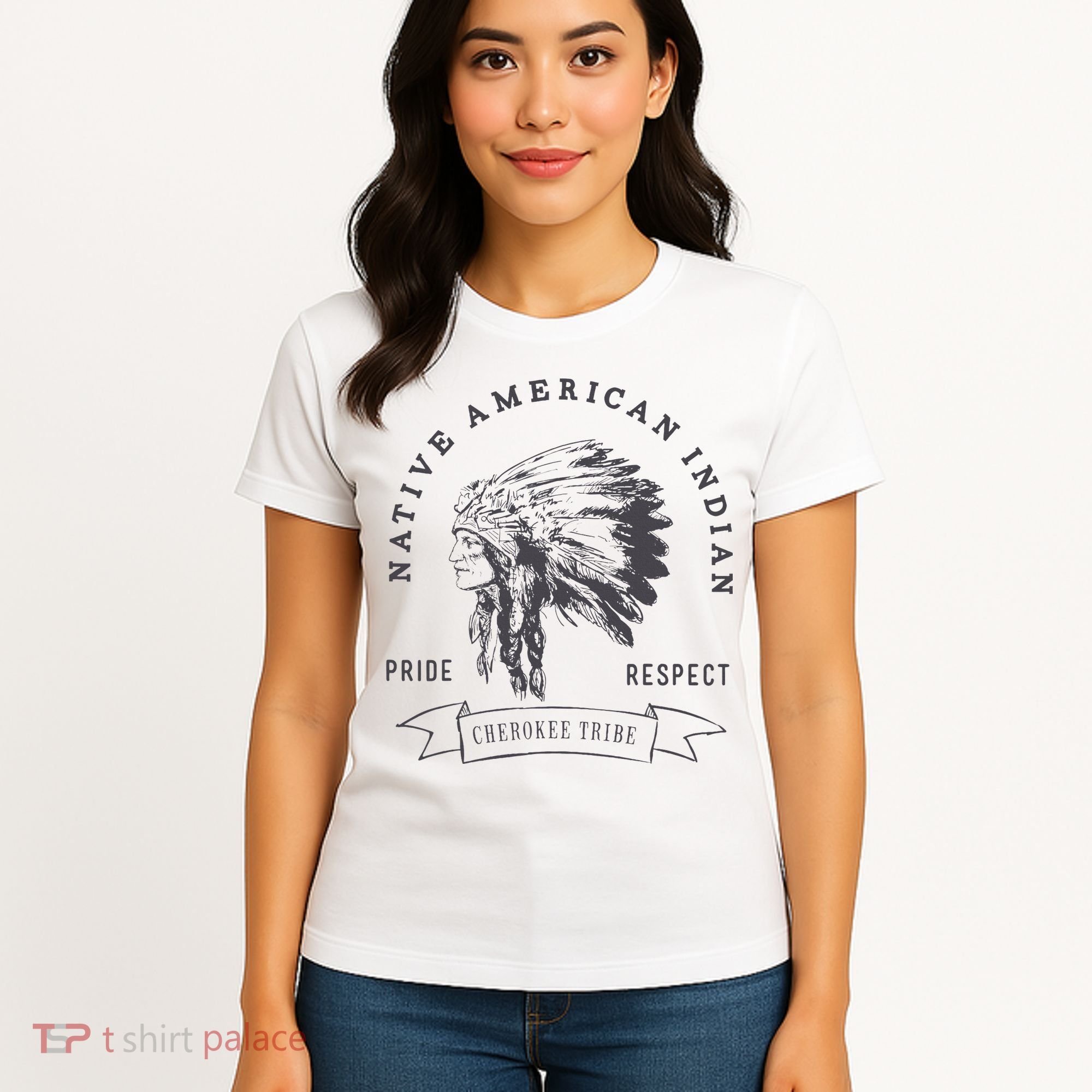 Cherokee Tribe Native American Indian Pride Respect Women's T-Shirt