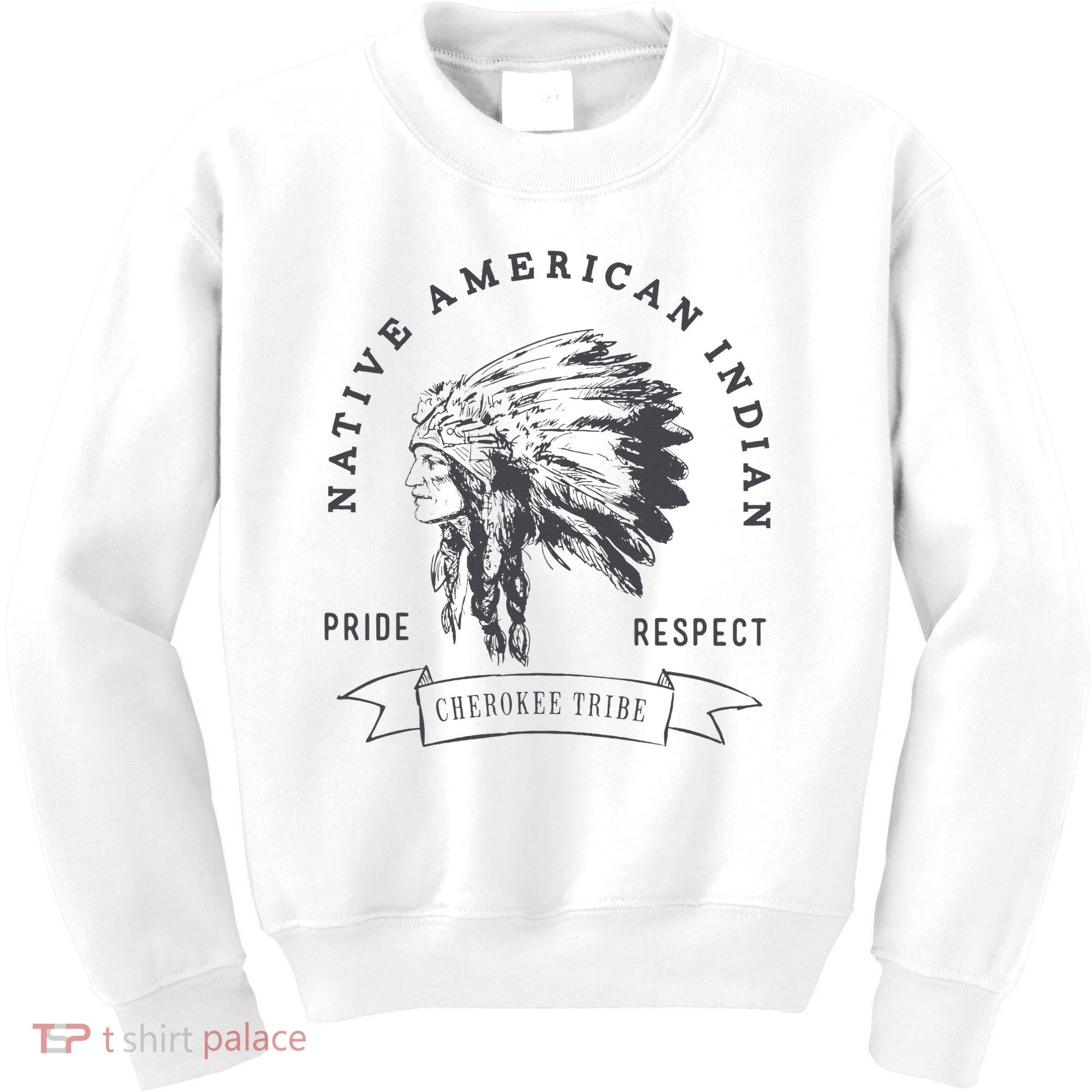 Cherokee Tribe Native American Indian Pride Respect Kids Sweatshirt