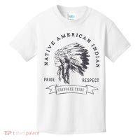 Cherokee Tribe Native American Indian Pride Respect Kids T-Shirt thumb 0