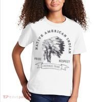 Cherokee Tribe Native American Indian Pride Respect Kids T-Shirt thumb 2