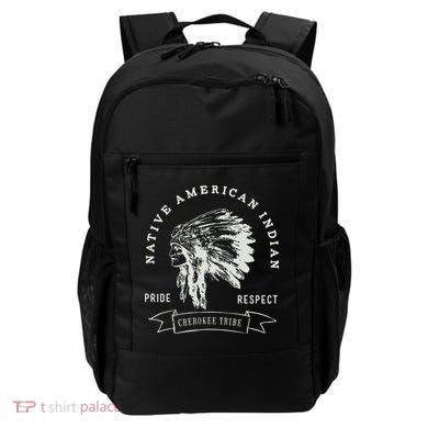 Cherokee Tribe Native American Indian Pride Respect Design Backpack