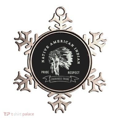 Cherokee Tribe Native American Indian Pride Respect Design Ornament