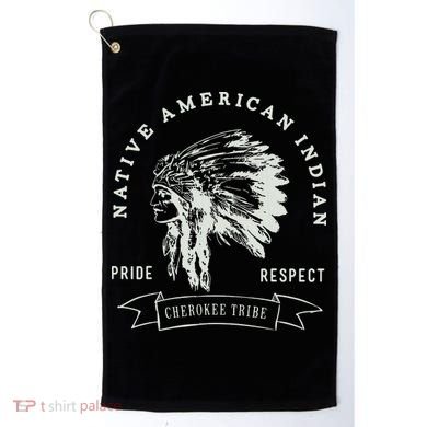Cherokee Tribe Native American Indian Pride Respect Design Golf Towel