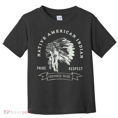 Cherokee Tribe Native American Indian Pride Respect Design Toddler T-Shirt