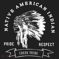 Creek Tribe Native American Indian Pride Respect Honor Gift Women's Sweatshirt thumb 2