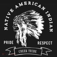 Creek Tribe Native American Indian Pride Respect Honor Gift Doggie Tank thumb 4