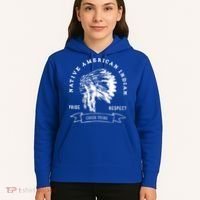 Creek Tribe Native American Indian Pride Respect Honor Gift Hoodie thumb 5