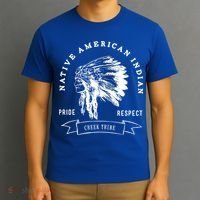 Creek Tribe Native American Indian Pride Respect Honor Gift T-Shirt thumb 3