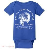 Creek Tribe Native American Indian Pride Respect Honor Gift Baby Bodysuit thumb 0