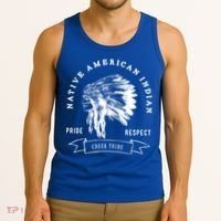 Creek Tribe Native American Indian Pride Respect Honor Gift Tank Top thumb 3