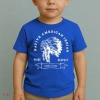 Creek Tribe Native American Indian Pride Respect Honor Gift Toddler T-Shirt thumb 2