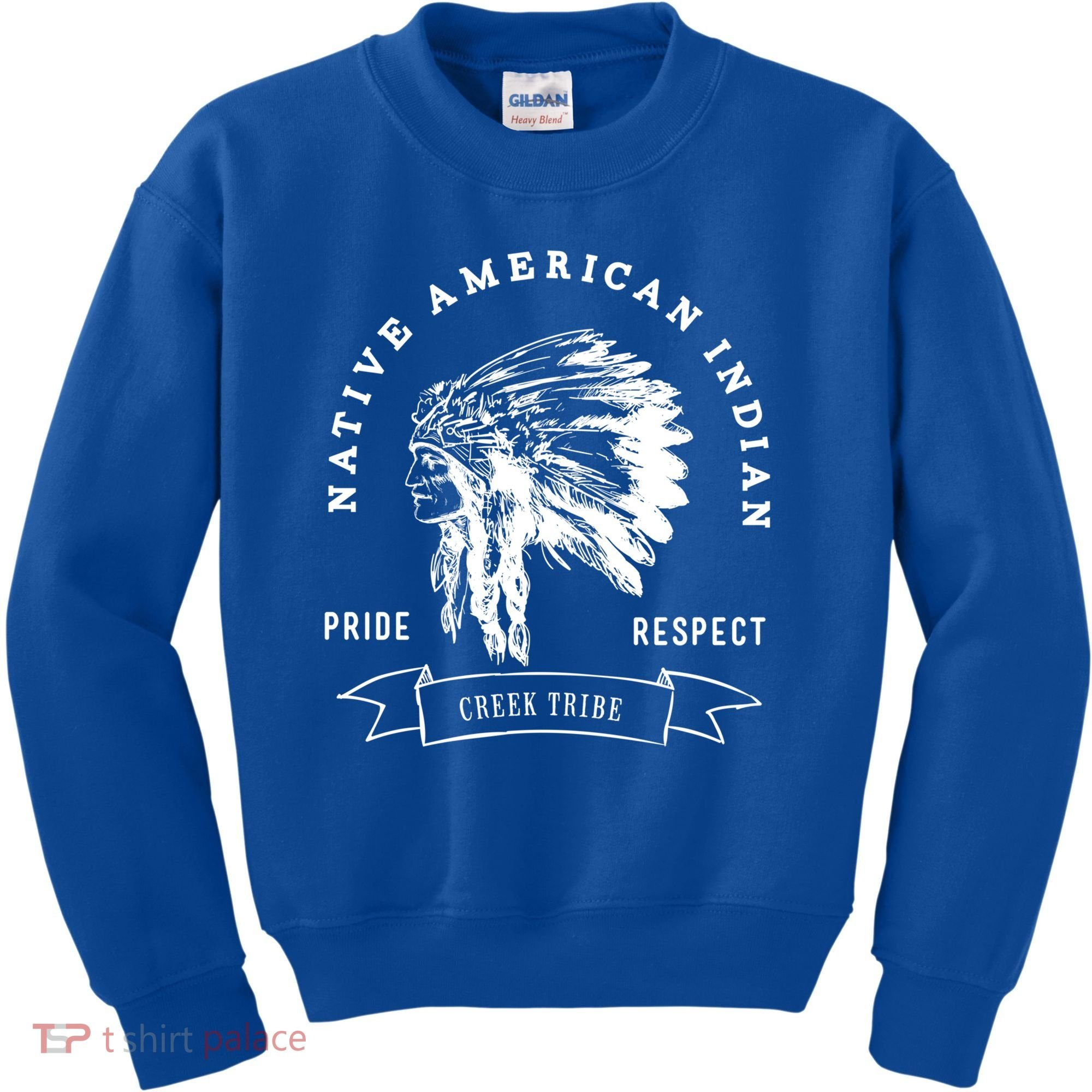 Creek Tribe Native American Indian Pride Respect Honor Gift Kids Sweatshirt
