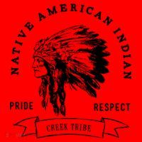 Creek Tribe Native American Indian Pride Respect Honor Gift Santa Hat thumb 1