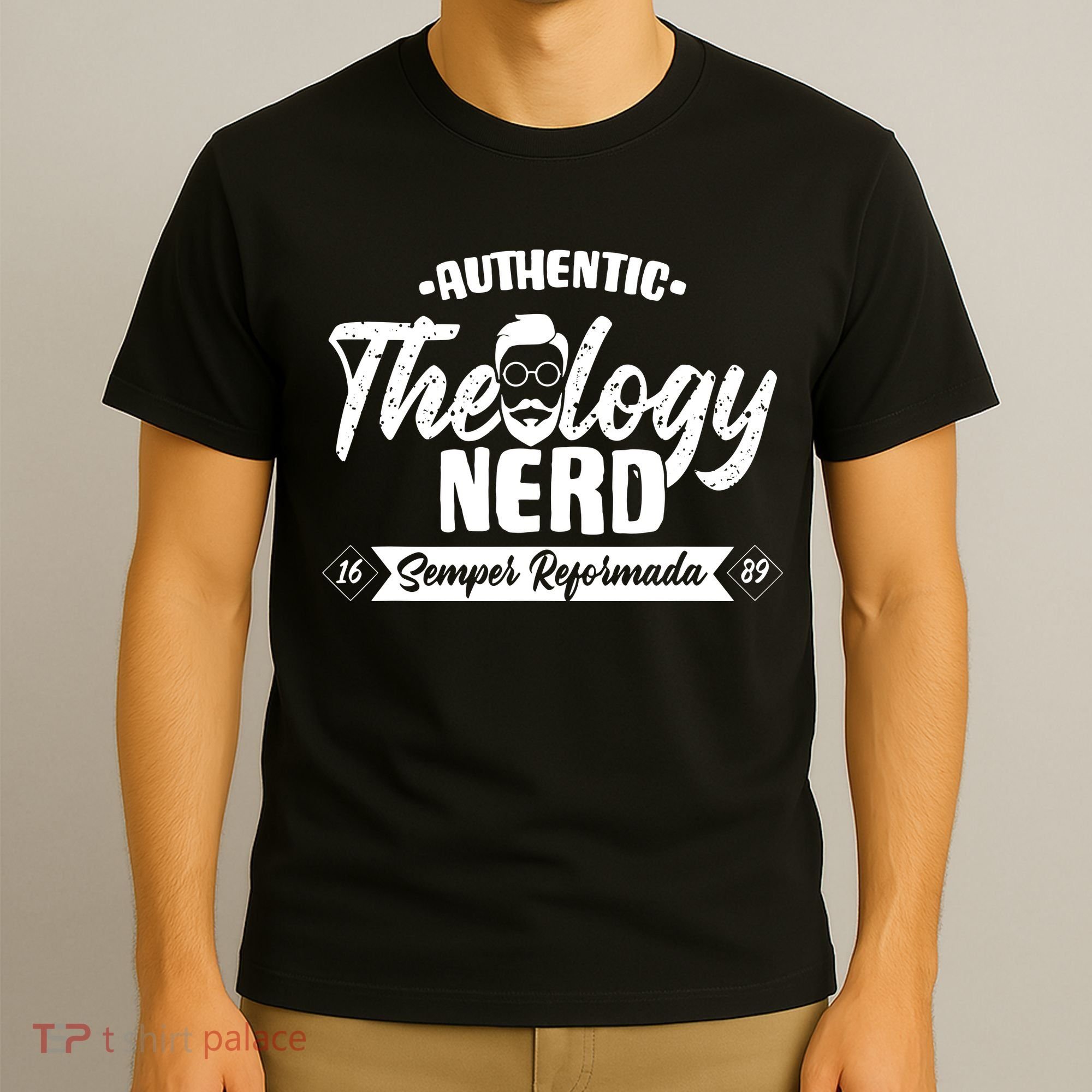 Christian Theology Nerd 1689 Reformed Seminary T-Shirt