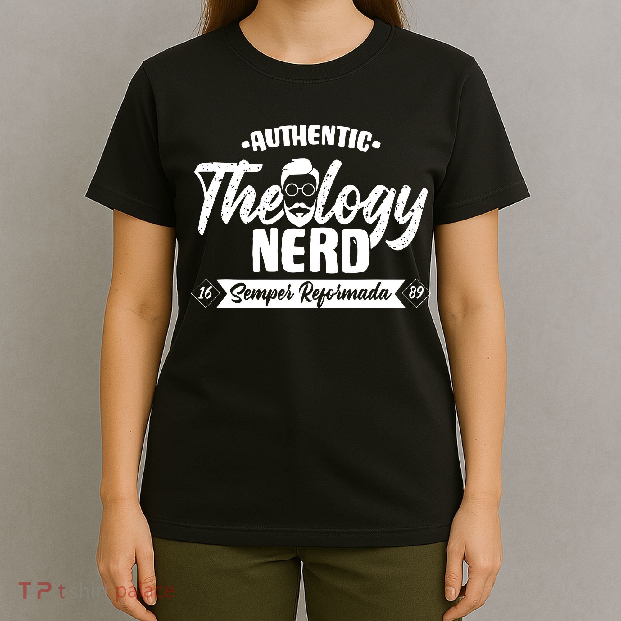 Christian Theology Nerd 1689 Reformed Seminary T-Shirt
